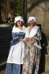 We were high class women, hiding from our loyalist men and helping the rebellion.